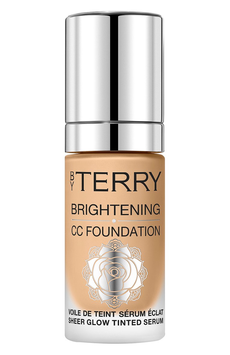 Тональный крем-сыворотка brightening cc foundation, оттенок 5w medium tan warm (30ml) BY TERRY  цвета, арт. V23000115 | Фото 1 (Региональные ограничения белый список (Axapta Mercury): Не проставлено; Нос: Не проставлено; Финишное покрытие: Сияющий)