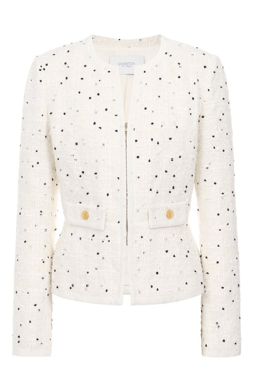 Жакет Giambattista Valli 25FWPVCA6040/28LIN Кремовый 25FWPVCA6040/28LIN