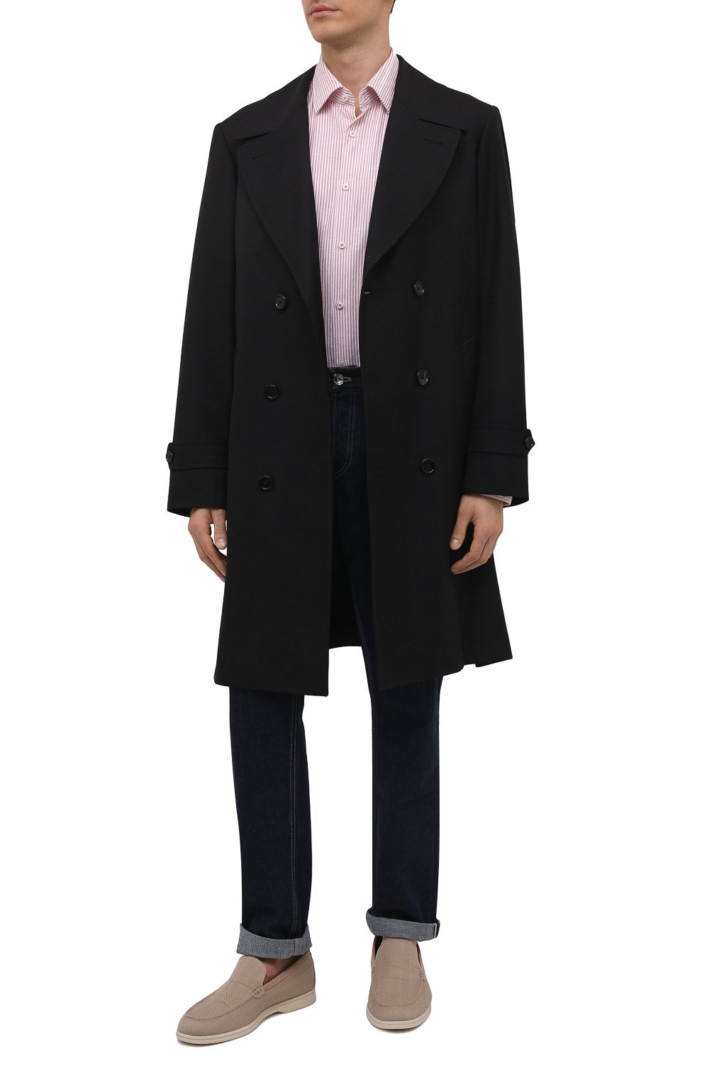 Рубашка из хлопка и льна BOSS, арт. 50469811, фото 2