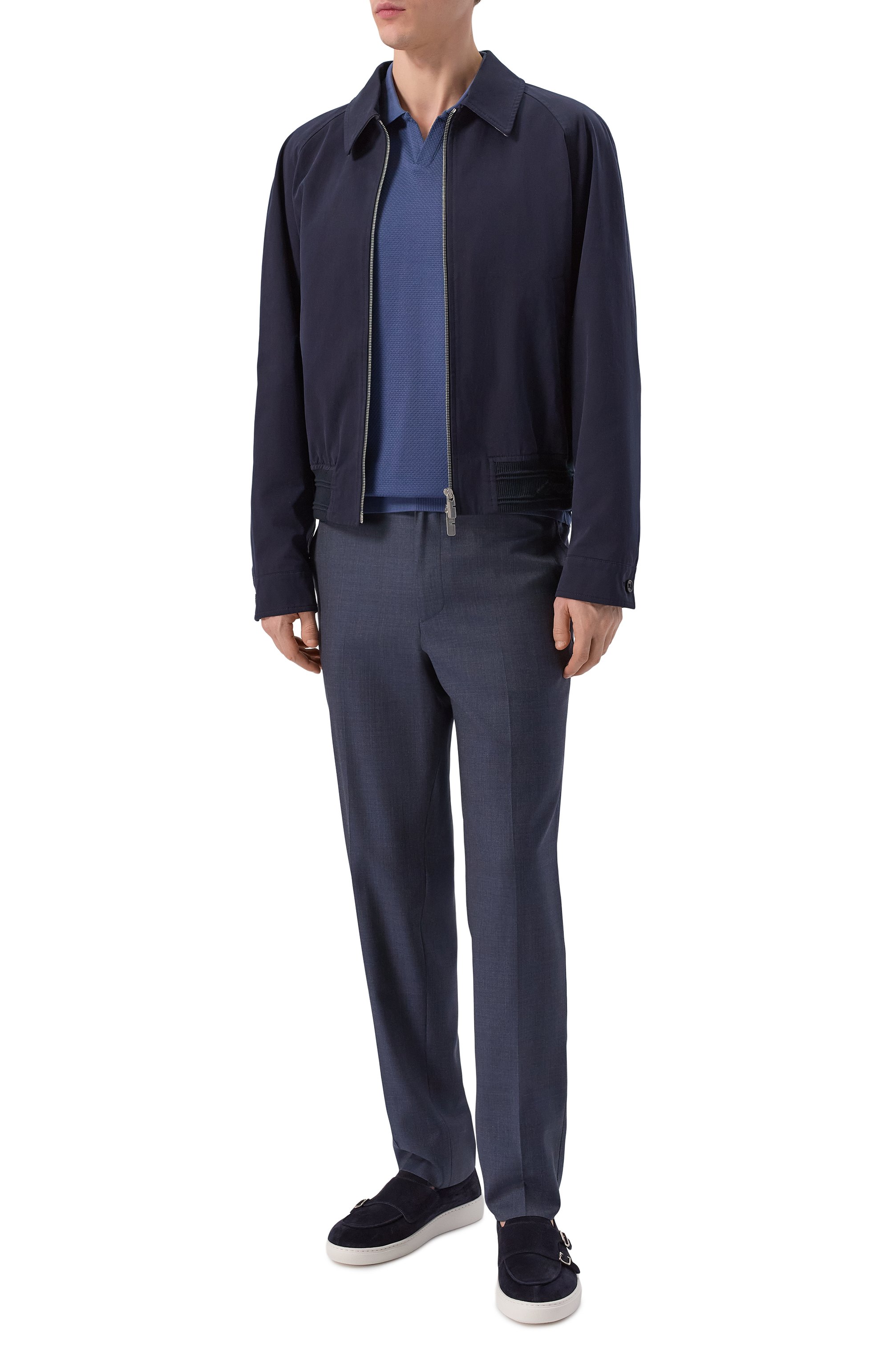 Шерстяные брюки CORNELIANI, арт. 274L25/2717087, фото 2