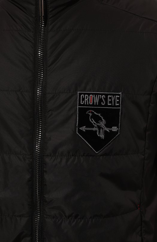 Двусторонний утепленный жилет Crow’s eye L.E.9 Чёрный  L.E.9 Фото 6