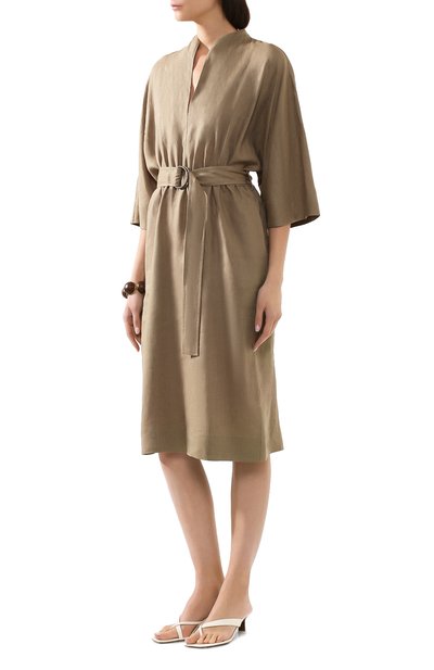 Льняно е платье LORO PIANA, арт. FAL1286, фото 3