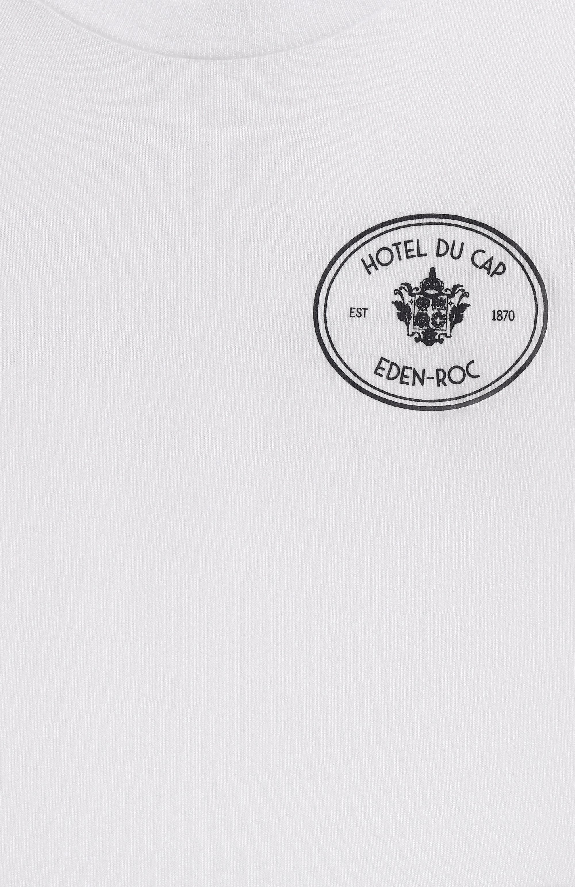 Хлопковая футболка SPORTY AND RICH, арт. T004860666WH50, фото 3