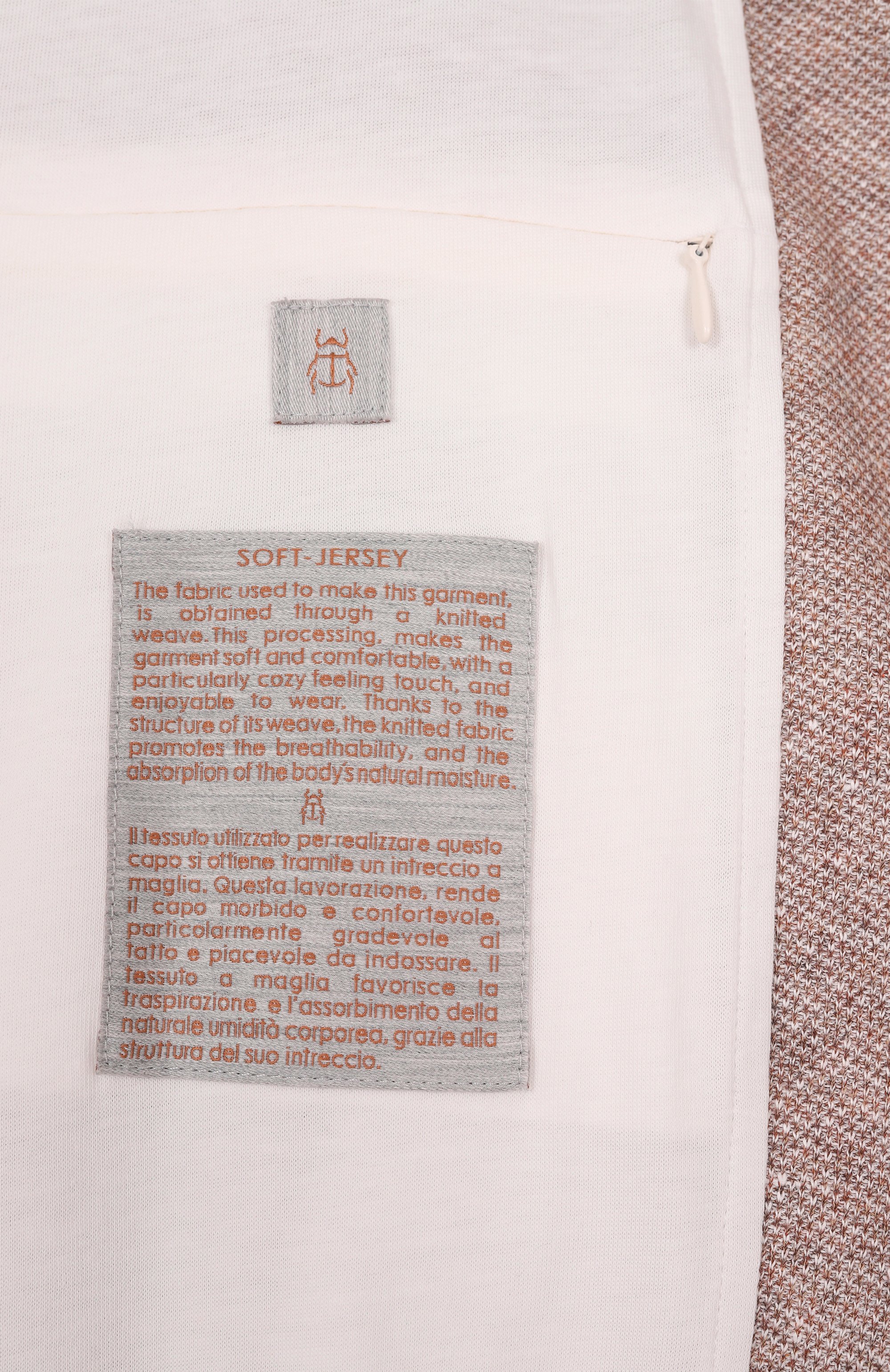 Толстовка изо льна и хлопка CAPOBIANCO, арт. 18M452.LUR0., фото 8