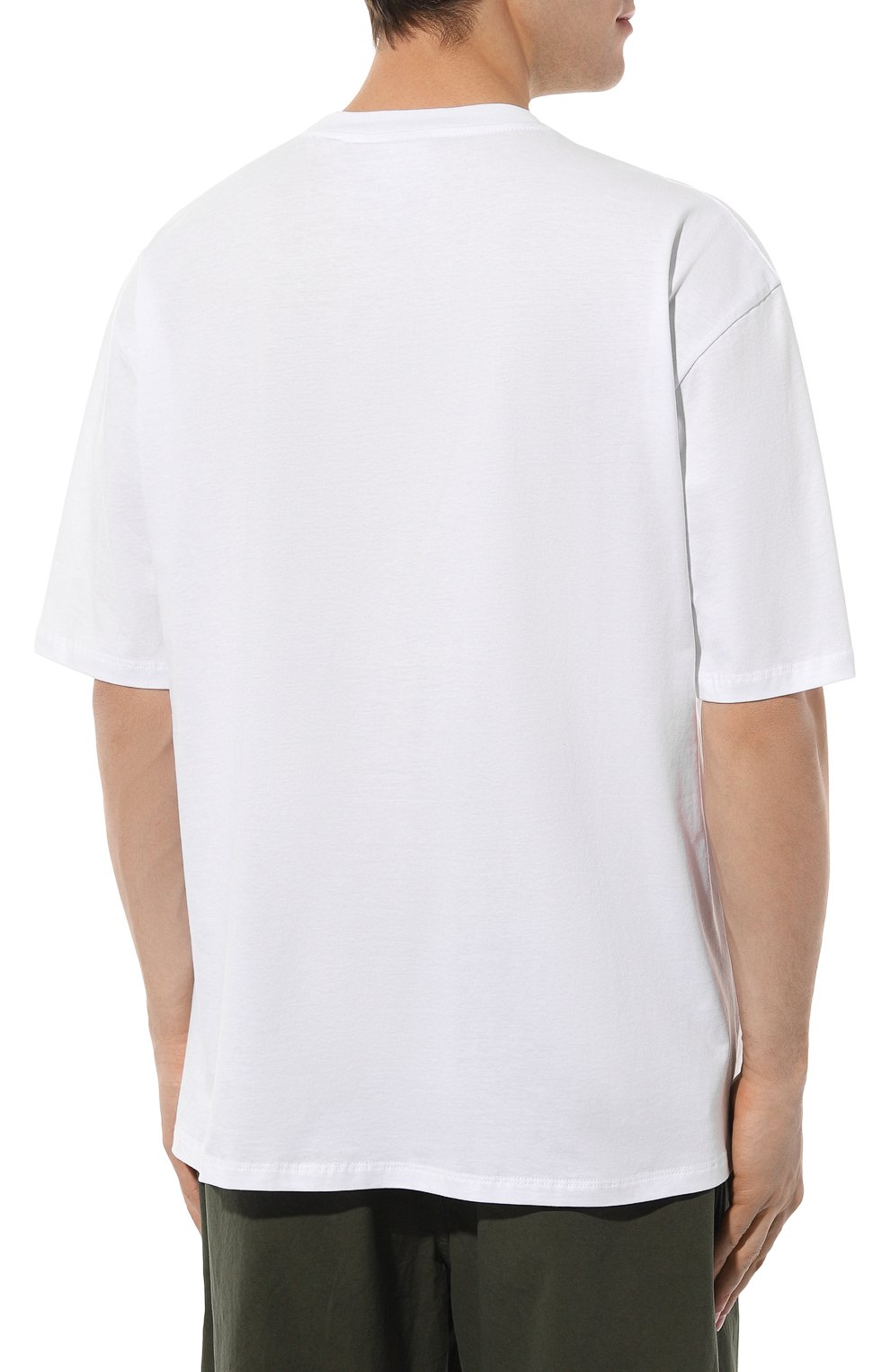 Хлопковая футболка DIEGO VENTURINO, арт. D3S4TS0BASIC2, фото 4