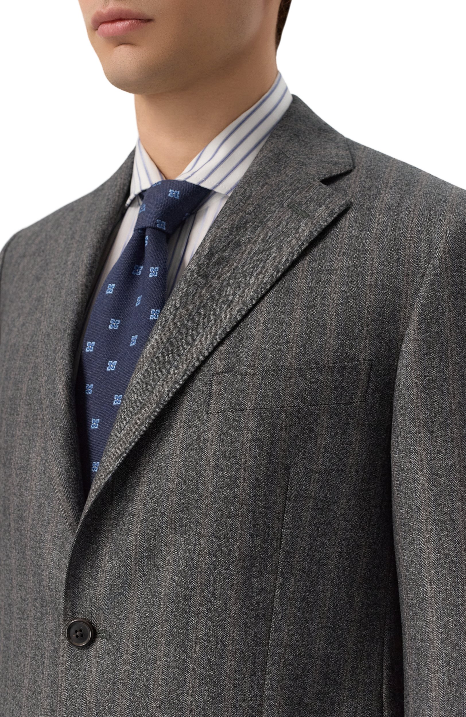 Шерстяной костюм CORNELIANI, арт. 286008/2A17310_SET, фото 6