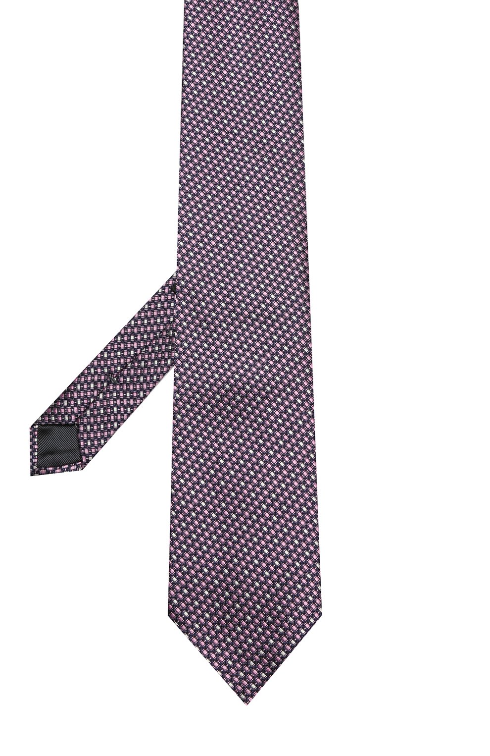 Шелковый галстук с узором ZEGNA, арт. Z9D821XW, фото 2