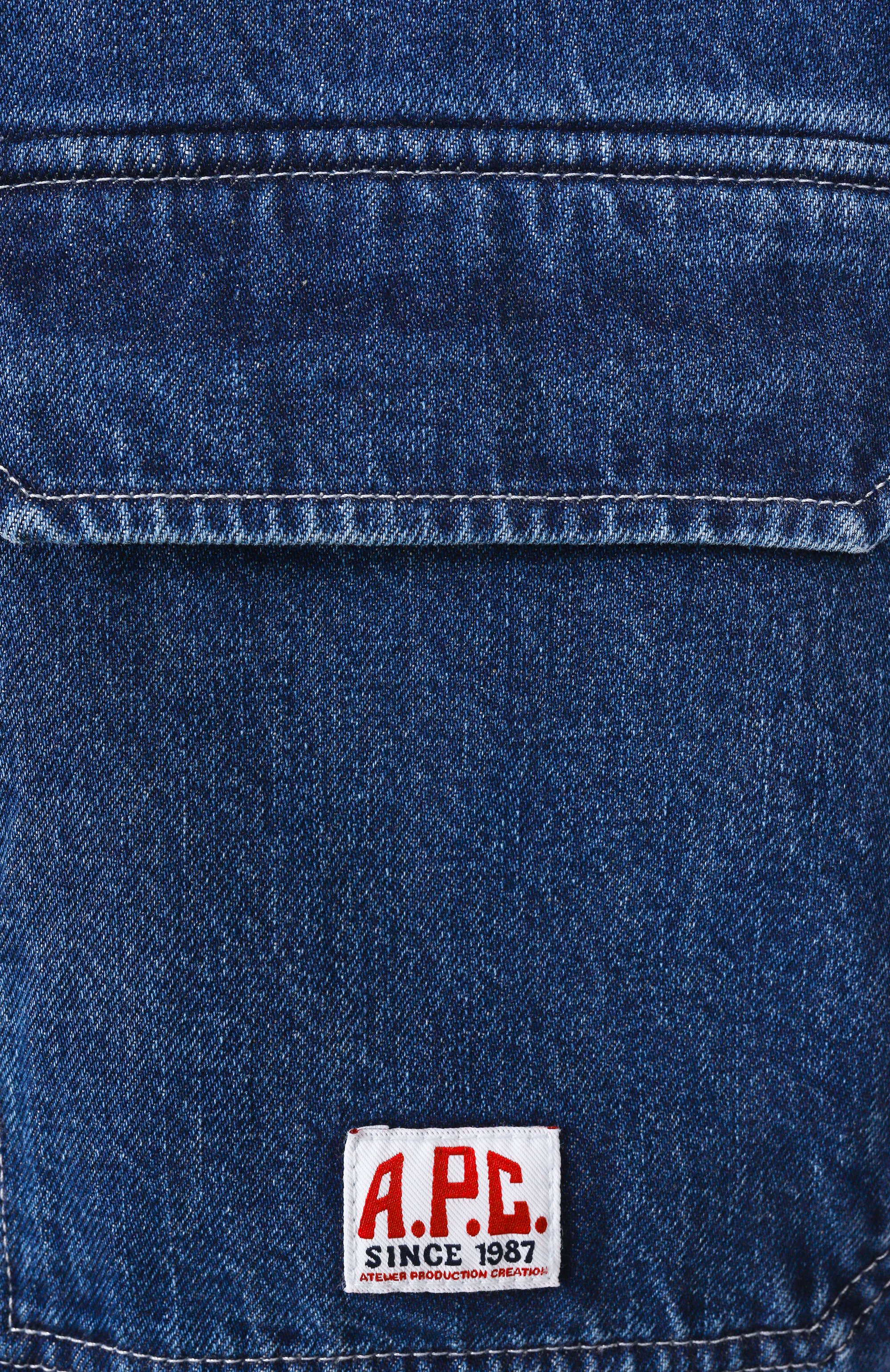 Джинсовая куртка A.P.C., �арт. C0HET-F02995, фото 6