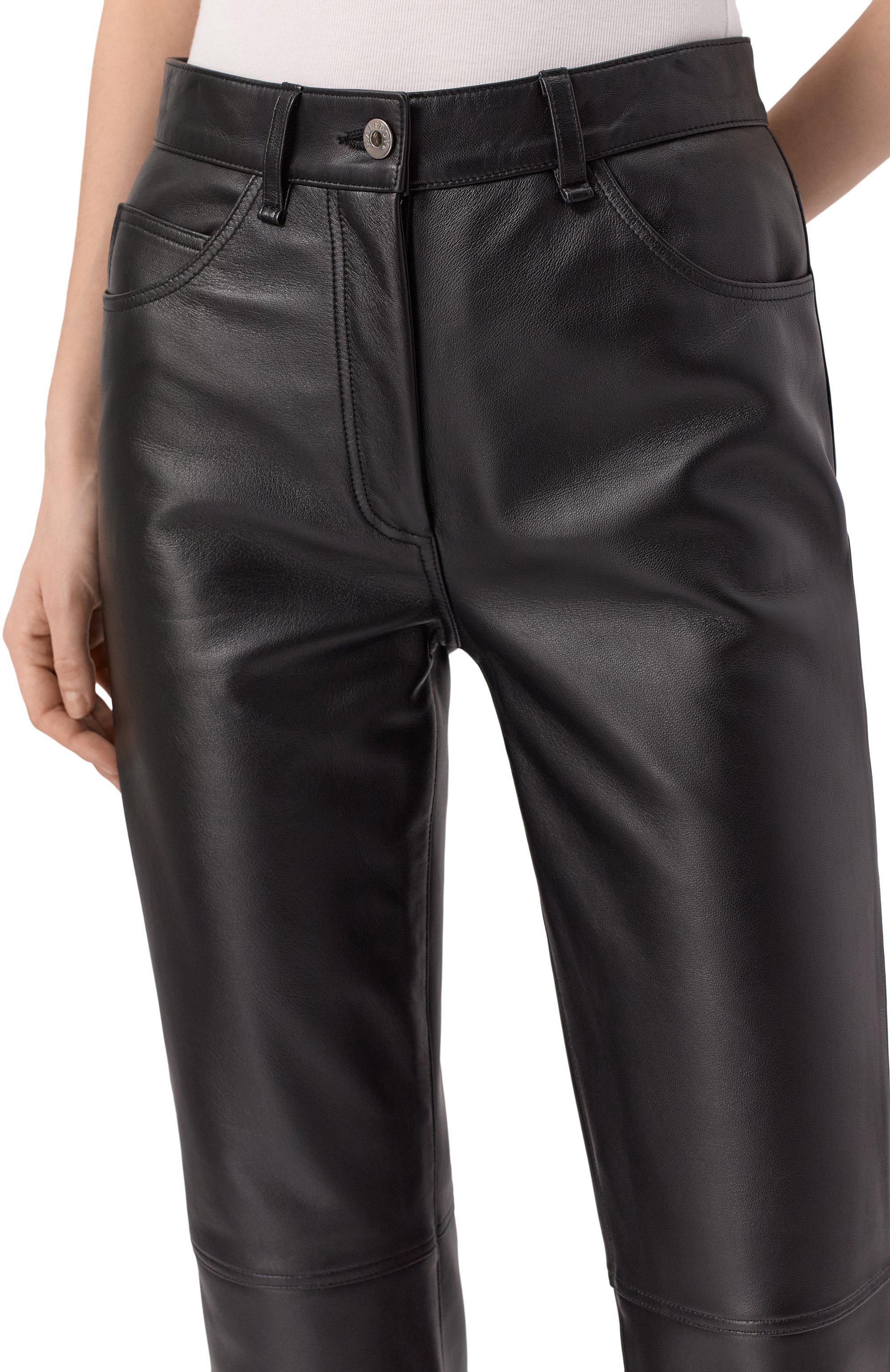 Кожаные брюки HALFBOY, арт. HS251WL013, фото 5