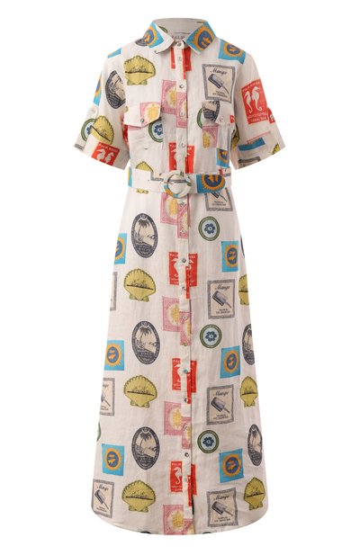 Женское льняное платье PALM NOOSA, арт. MEMENT0 DRESS