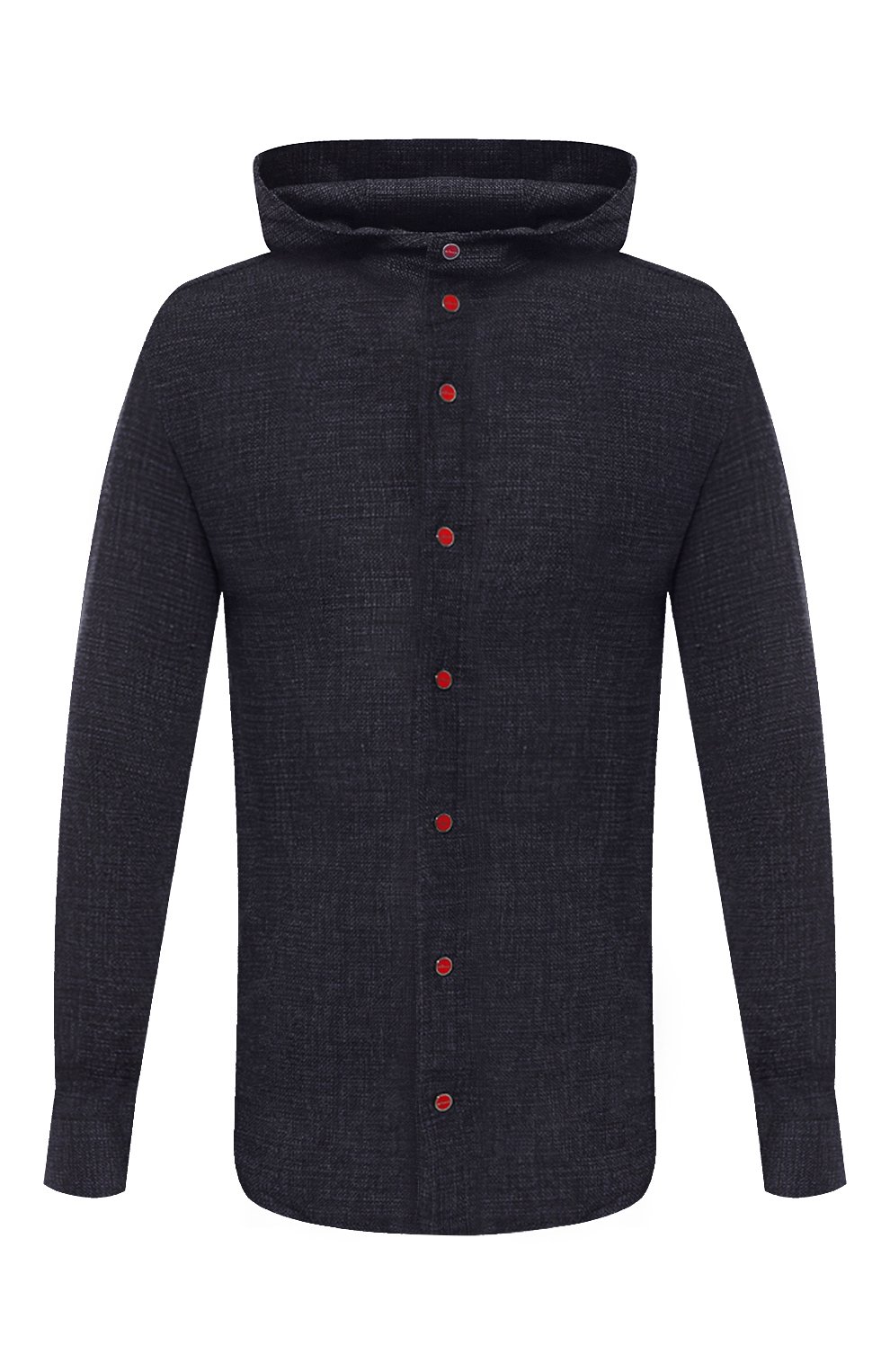 Рубашка из шерсти и шелка KITON, арт. UMCMARK0643C, фото 1