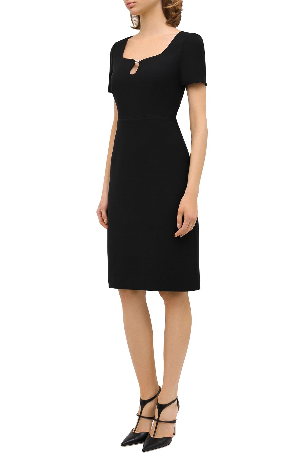 Платье из шелка и шерсти GUCCI, арт. 631484/ZAD88, фото 3