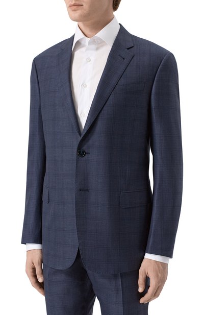 Мужской костюм из шерсти и шелка GIORGIO ARMANI, арт. GM000344/TE20044