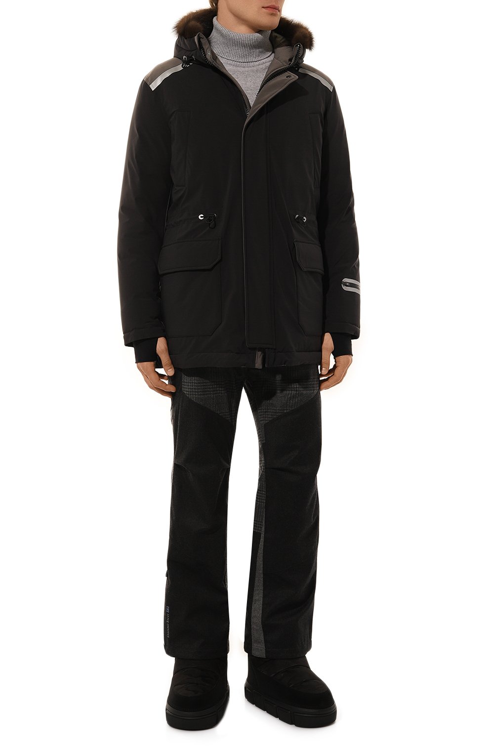 Куртка с воротником из пекана STEFANO RICCI, арт. MHJ6S00060/HN0007, фото 2