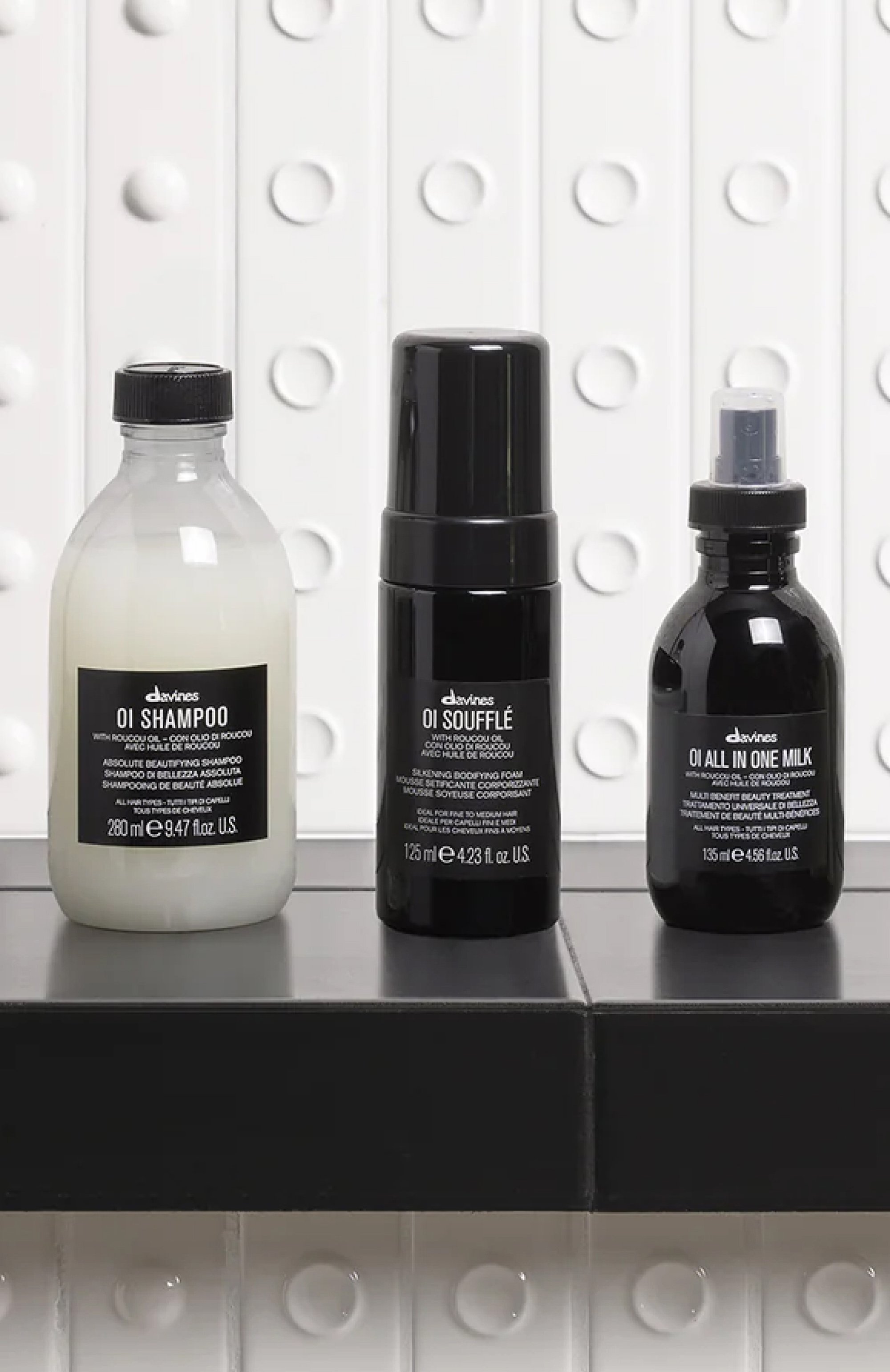 Уплотняющая пенка для абсолютного блеска волос oi (125ml) DAVINES, арт. 76139, фото 3