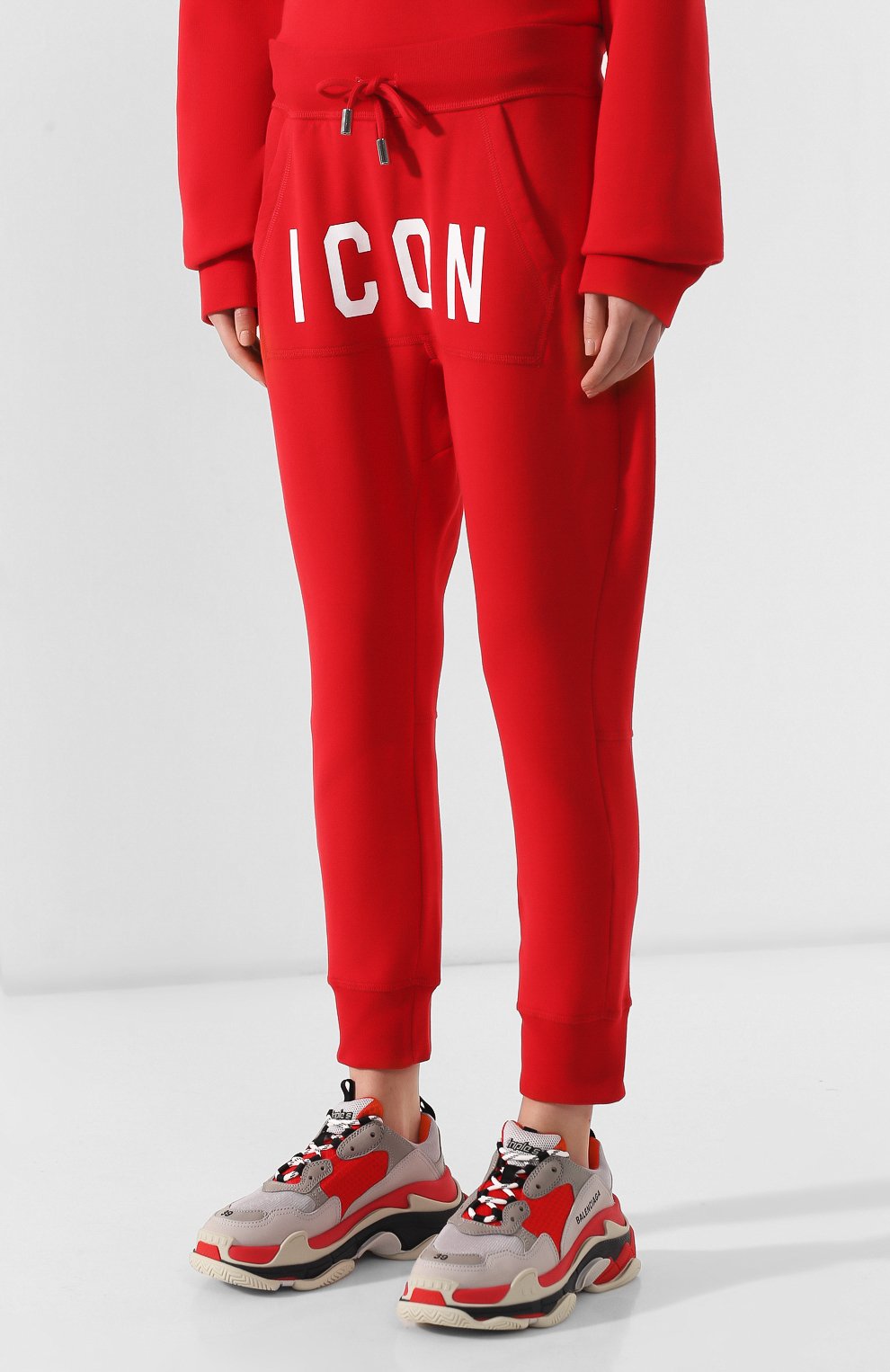 Хлопковые джоггеры DSQUARED2, арт. S75KB0004/S25042, фото 3
