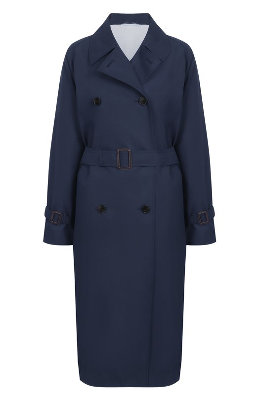 Двусторонний тренч Weekend Max Mara CANASTA Синий CANASTA