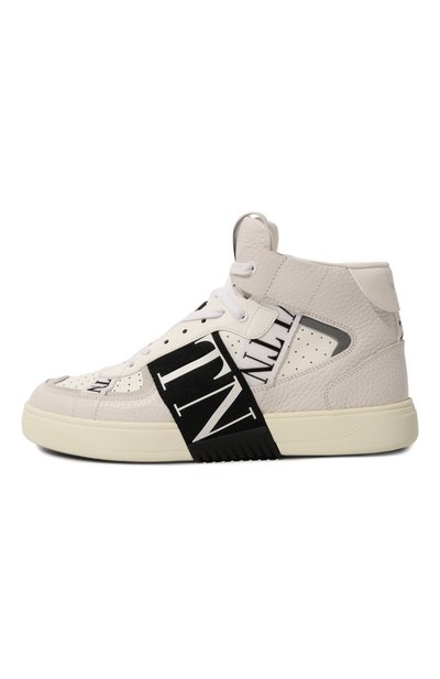 Кожаные кеды vl7n VALENTINO белого цвета по цене 99450 руб., арт. VY2S0E03/WRQ, фото 4 Кожаные кеды vl7n VALENTINO, арт. VY2S0E03/WRQ, фото 4