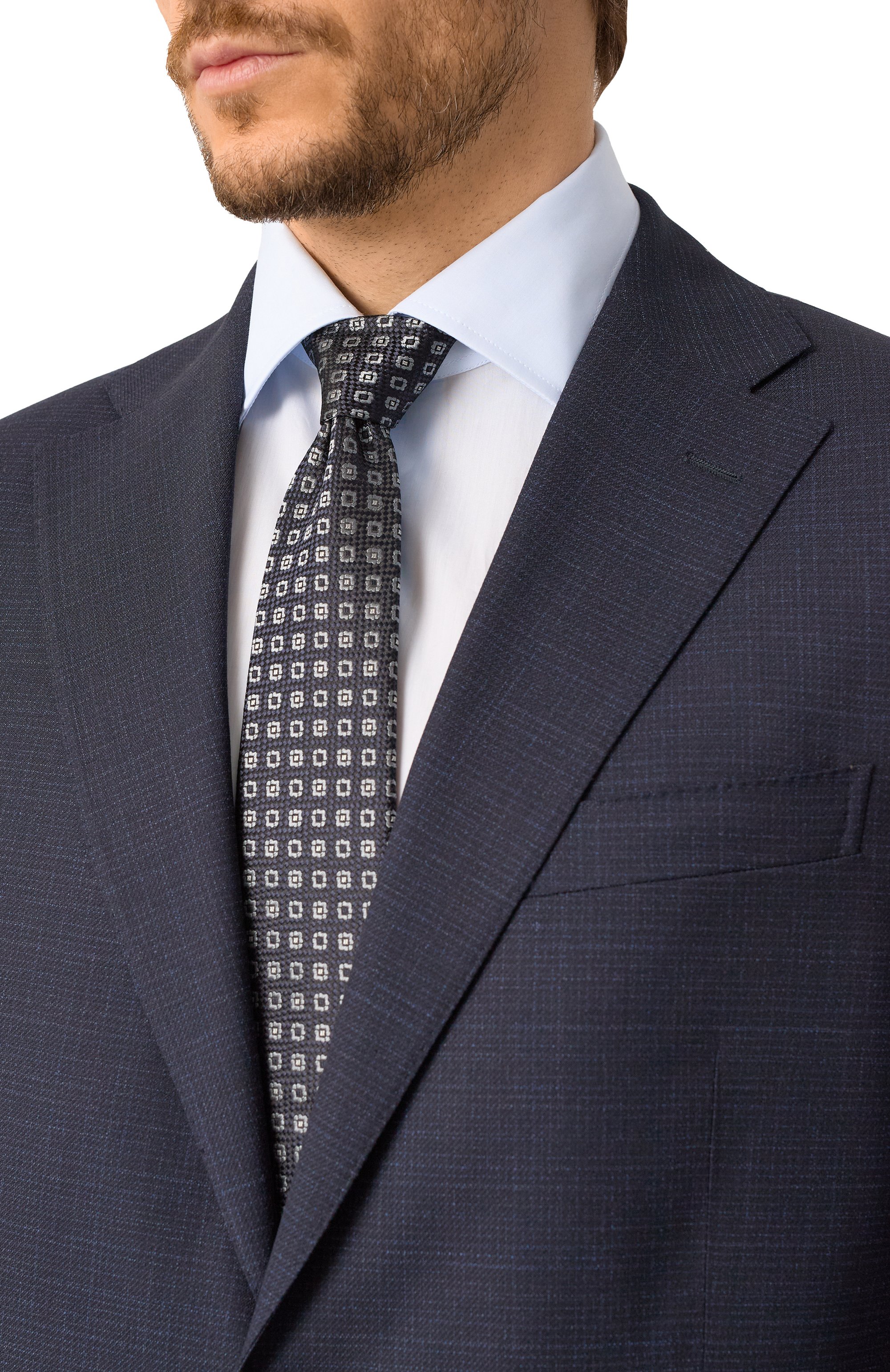 Шелковый галстук CANALI, арт. 18/HJ04243, фото 2