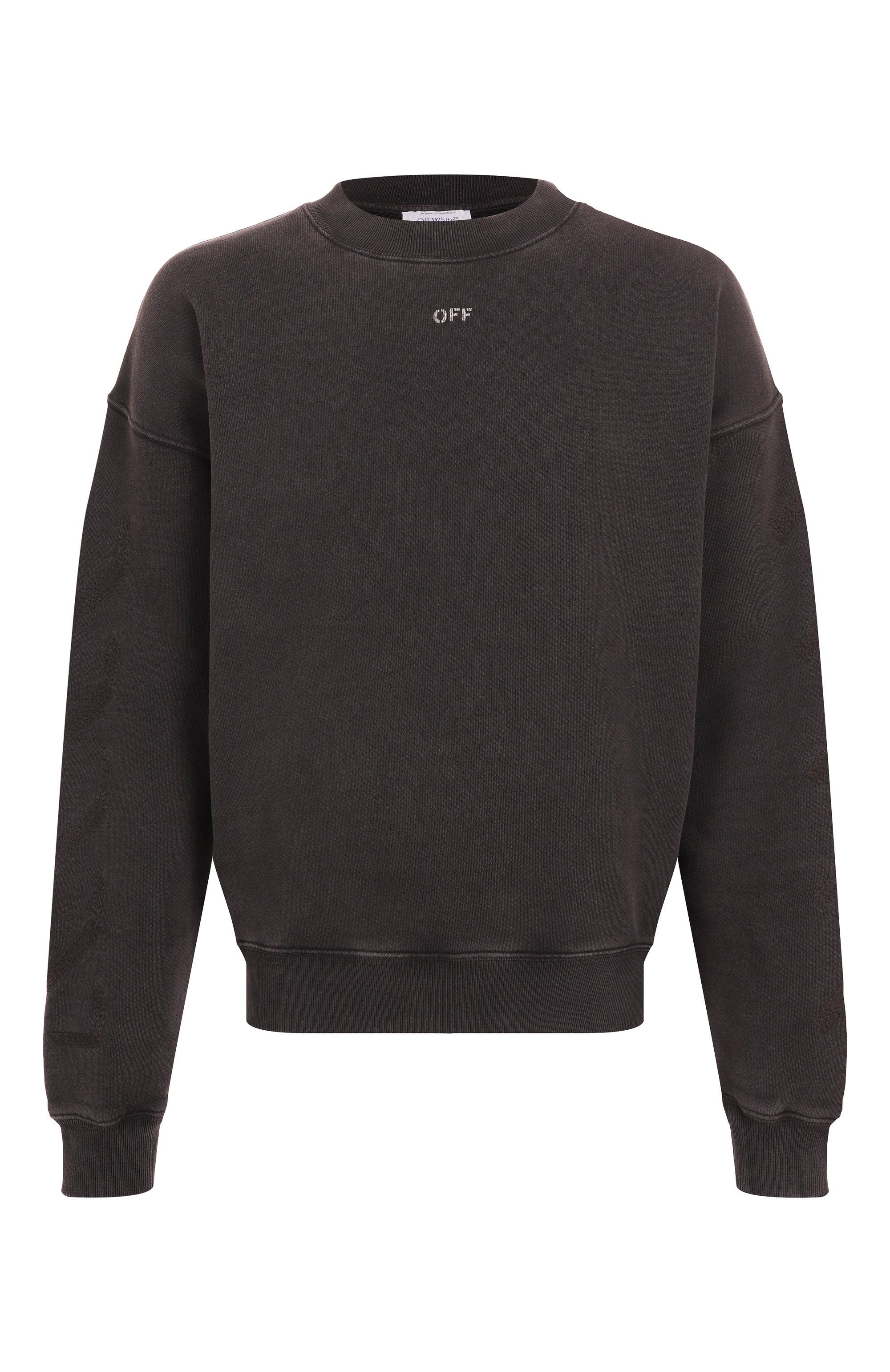 Хлопковый свитшот OFF-WHITE, арт. 0MBA054C99FLE009, фото 1