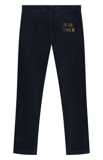 Вельветовые брюки JACOB COHEN синего цвета по цене 29500 руб., арт. P1311 J-20003, фото 2 Вельветовые брюки JACOB COHEN, арт. P1311 J-20003, фото 2