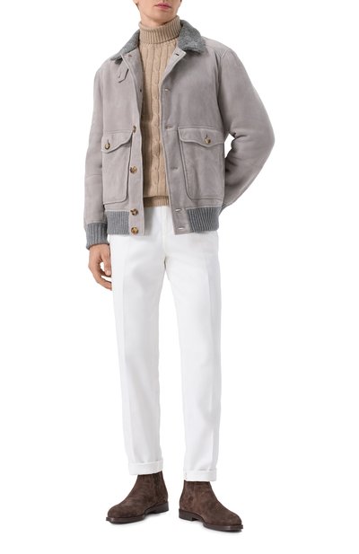 Дубленка из овчины BRUNELLO CUCINELLI, арт. MPMLV1952, фото 2