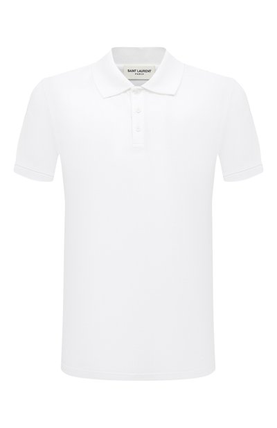 Мужское хлопковое поло SAINT LAURENT, арт. 712300/YB20C