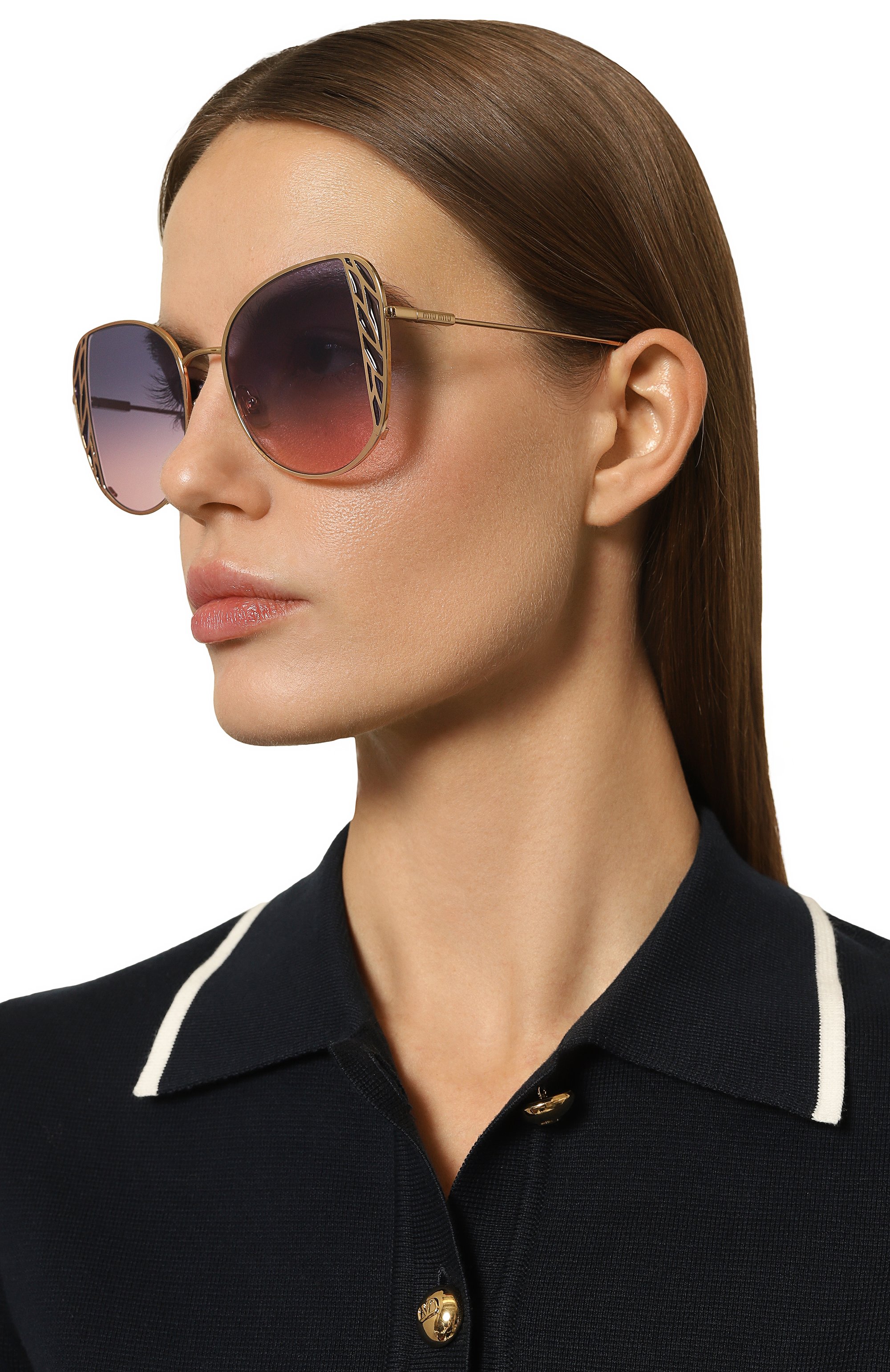 Солнцезащитные очки MIU MIU, арт. SMU57X-E7OE-FE06N-052, фото 2