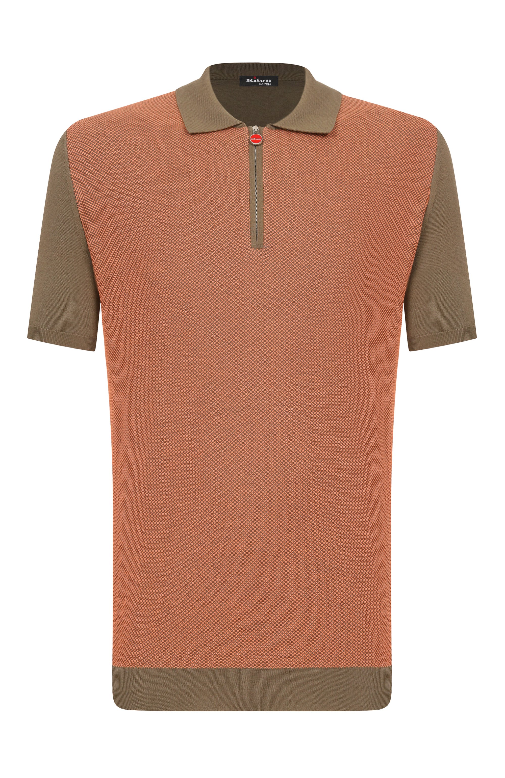 Хлопковое поло KITON, арт. UMK0931, фото 1