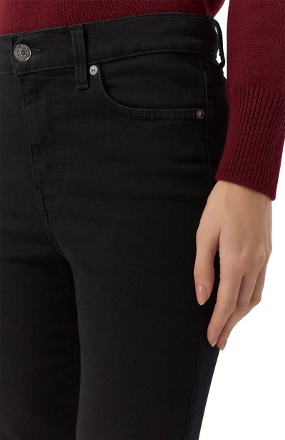 Джинсы ali 7 FOR ALL MANKIND черного цвета по цене 31900 руб., арт. 7E90526-SIB, фото 5 Джинсы ali 7 FOR ALL MANKIND, арт. 7E90526-SIB, фото 5