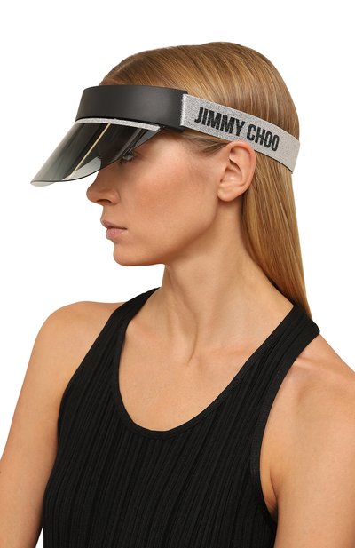Солнцезащитный козырек JIMMY CHOO, арт. CALIX BSC, фото 2
