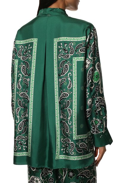 Шелковая рубашка DOROTHEE SCHUMACHER, арт. 748303/PAISLEY P0WER I, фото 4