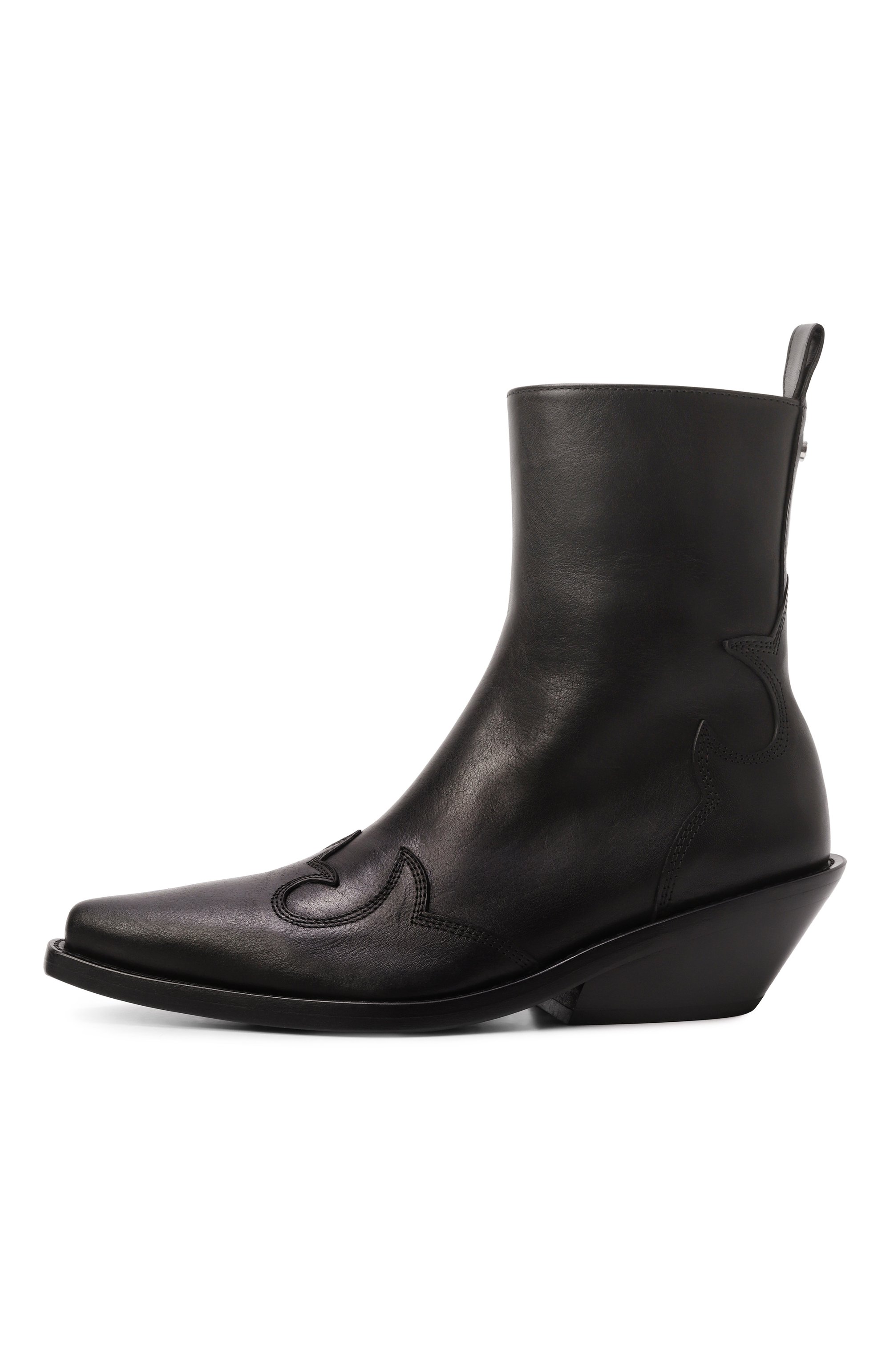 Кожаные казаки ANN DEMEULEMEESTER, арт. B0013370/LT168, фото 4