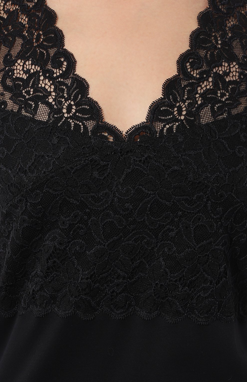 Сорочка HANRO черного цвета по цене 22810 руб., арт. 077929., фото 5 Сорочка HANRO, арт. 077929., фото 5