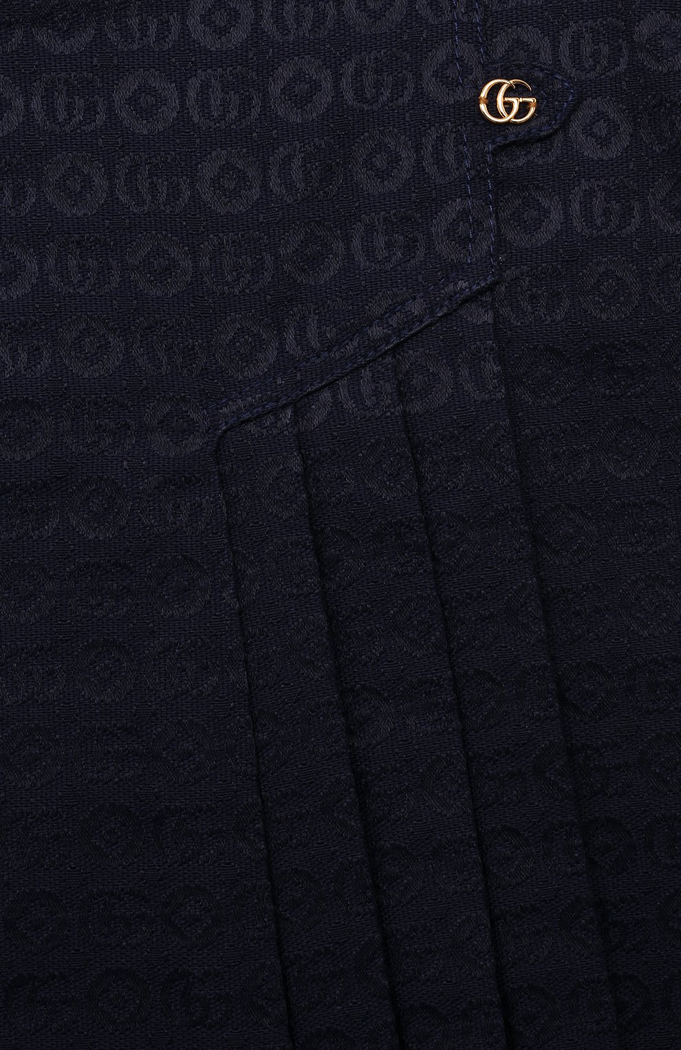 Хлопковая юбка GUCCI, арт. 749149/XWAX4, фото 3