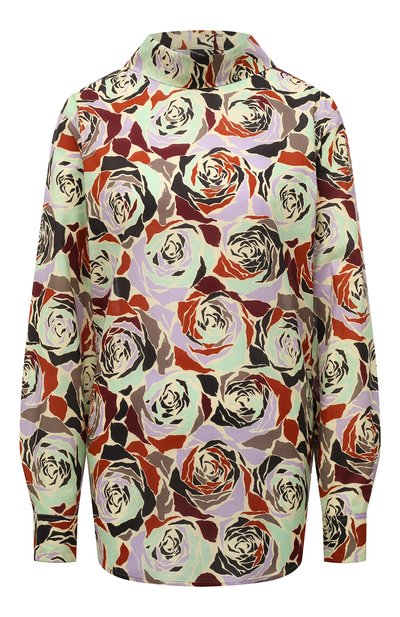 Женская хлопковая блузка DRIES VAN NOTEN, арт. 212-030777-3076