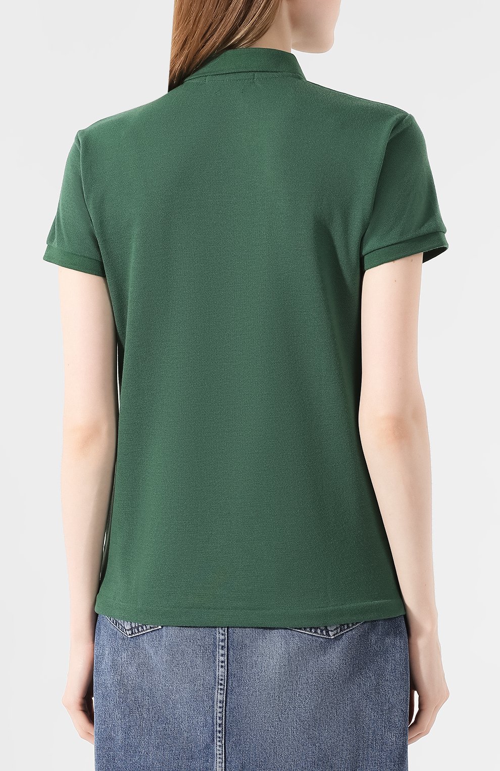 Поло POLO RALPH LAUREN зеленого цвета по цене 13200 руб., арт. 211752594, фото 4 Поло POLO RALPH LAUREN, арт. 211752594, фото 4