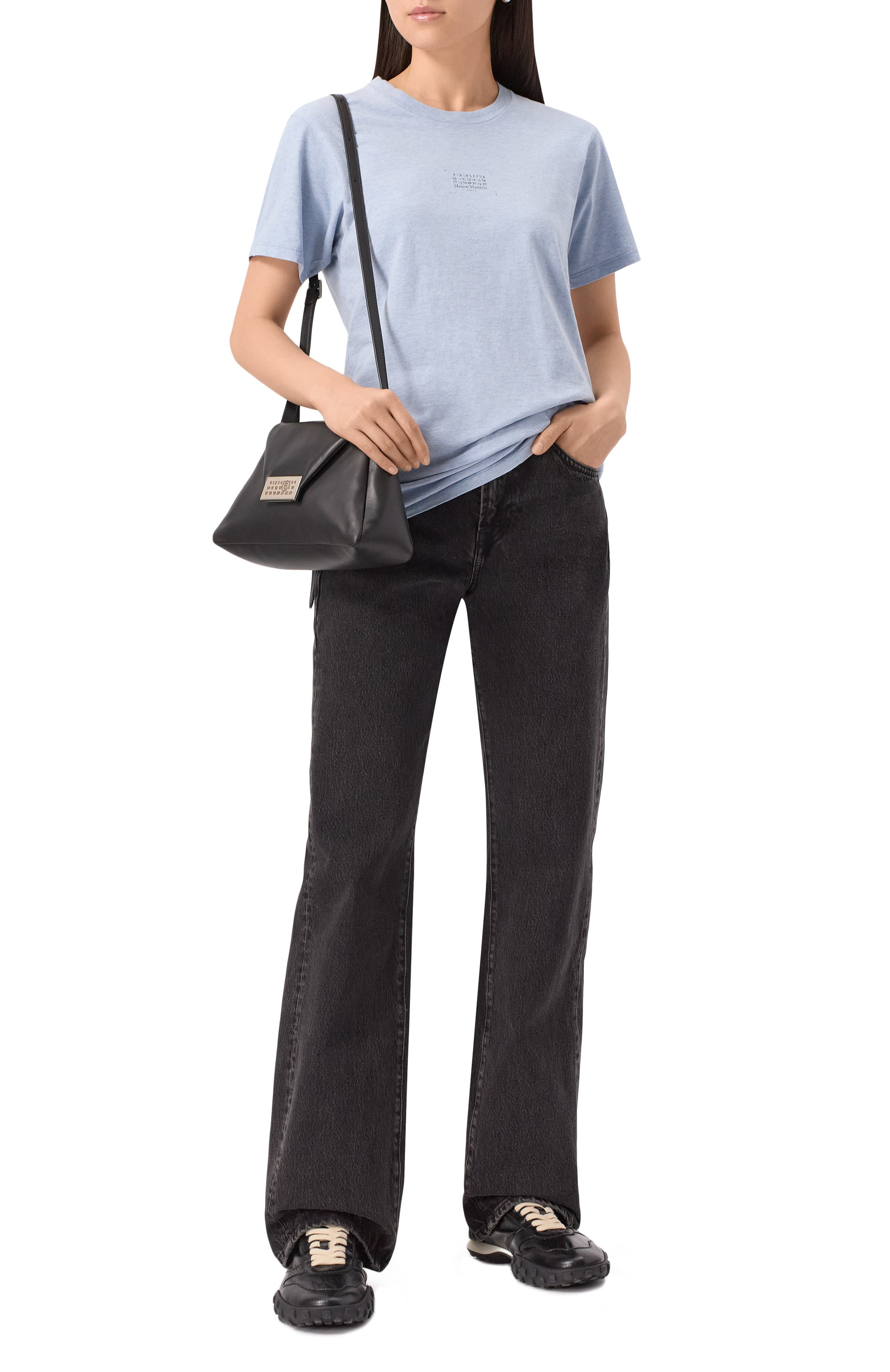 Хлопковая футболка MAISON MARGIELA, арт. S50GC0706/M20086, фото 2