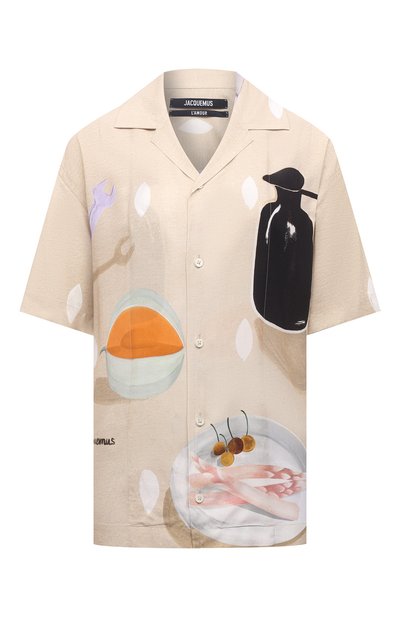 Женская рубашка из вискозы JACQUEMUS, арт. 215SH21/111853