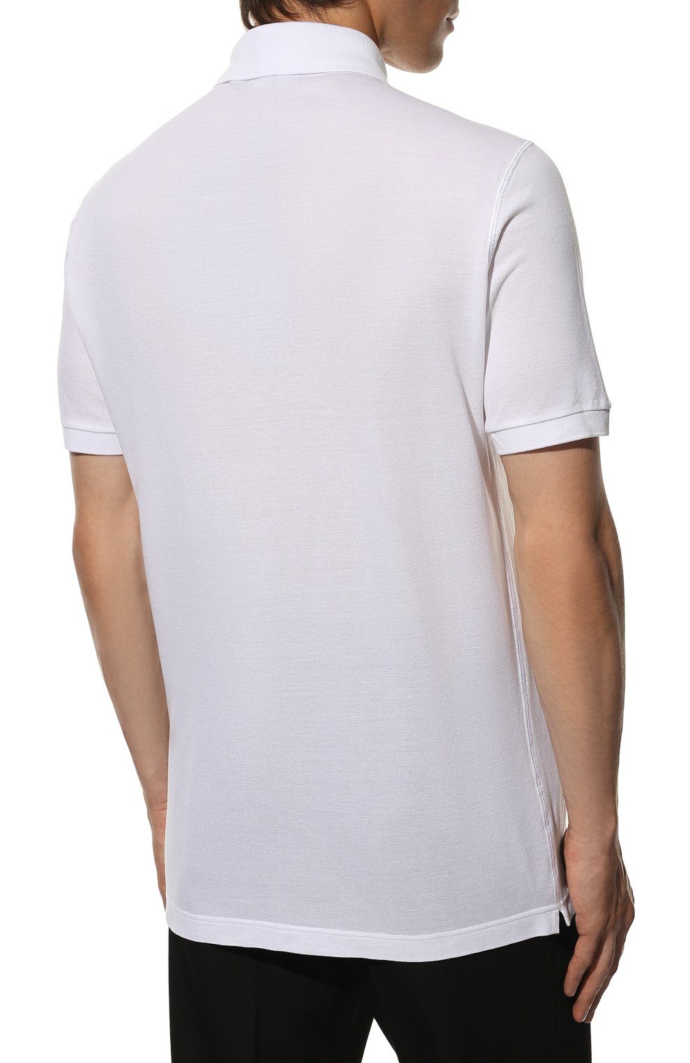 Хлопковое поло DOLCE & GABBANA, арт. G8KK1T/FU7EN, фото 4