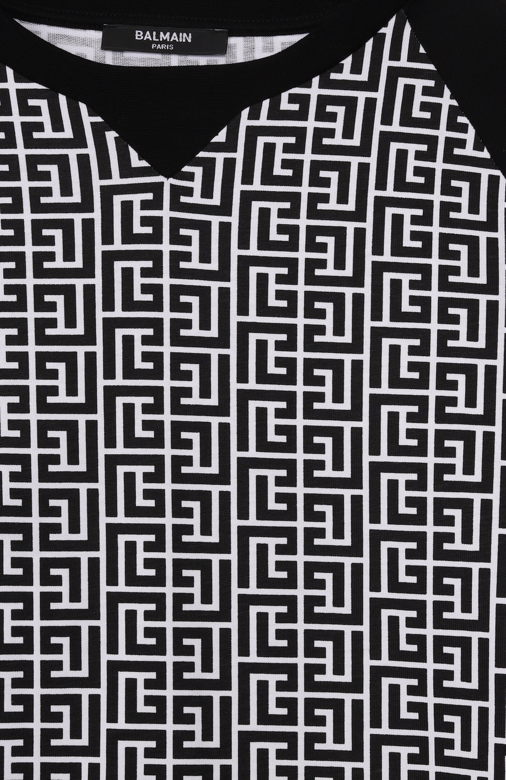 Хлопковая футболка BALMAIN, арт. BY8P61, фото 3