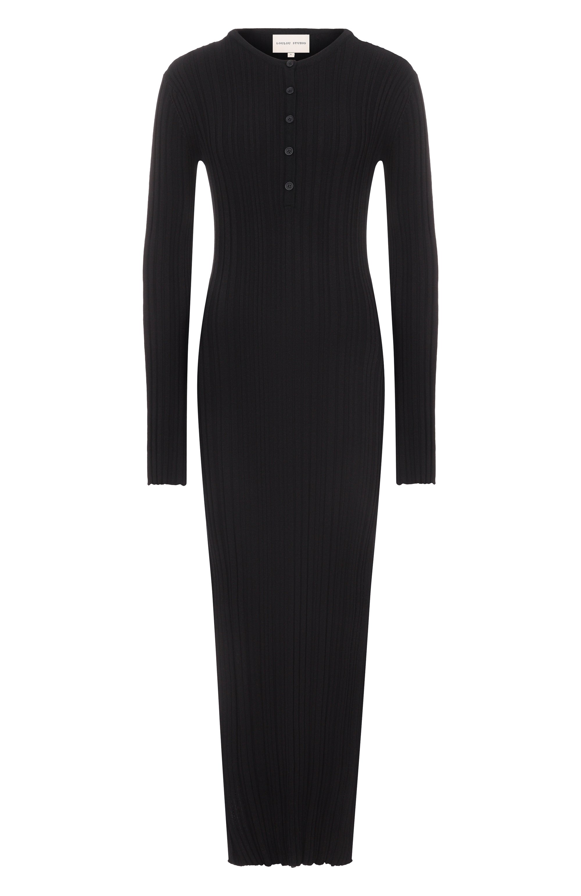 Платье из шелка и хлопка LOULOU DE SAISON, арт. ELDARA, фото 1