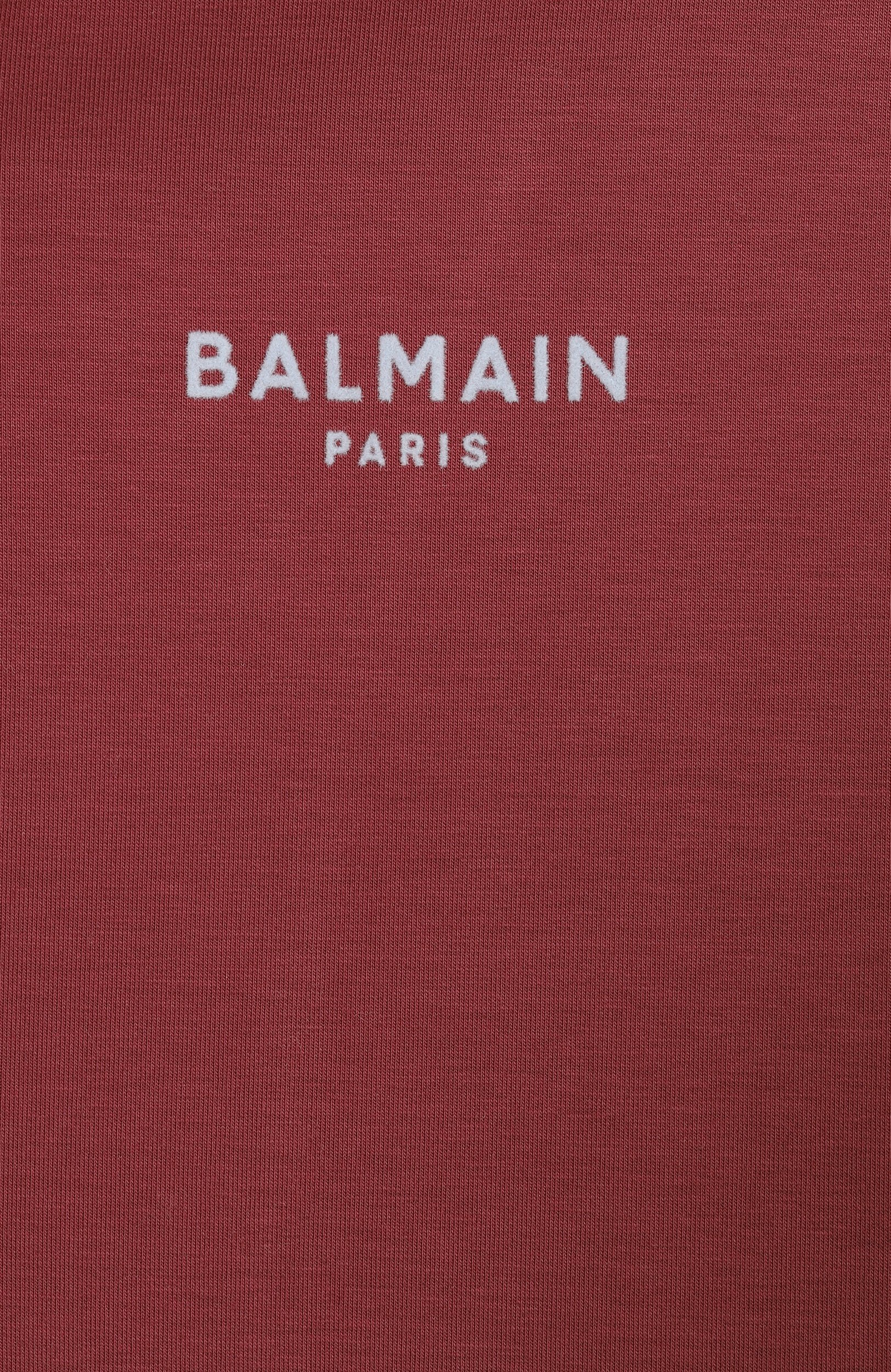 Хлопковая толстовка BALMAIN, арт. BZ4I70, фото 3