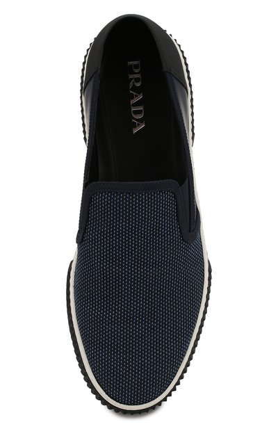 Текстильные слипоны PRADA, арт. 4D3168-1OSJ-F0EKO, фото 5