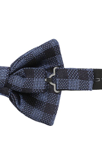 Шелковый галстук-бабочка TOM FORD синего цвета по цене 28600 руб., арт. 5TF49/4CH, фото 3 Шелковый галстук-бабочка TOM FORD, арт. 5TF49/4CH, фото 3