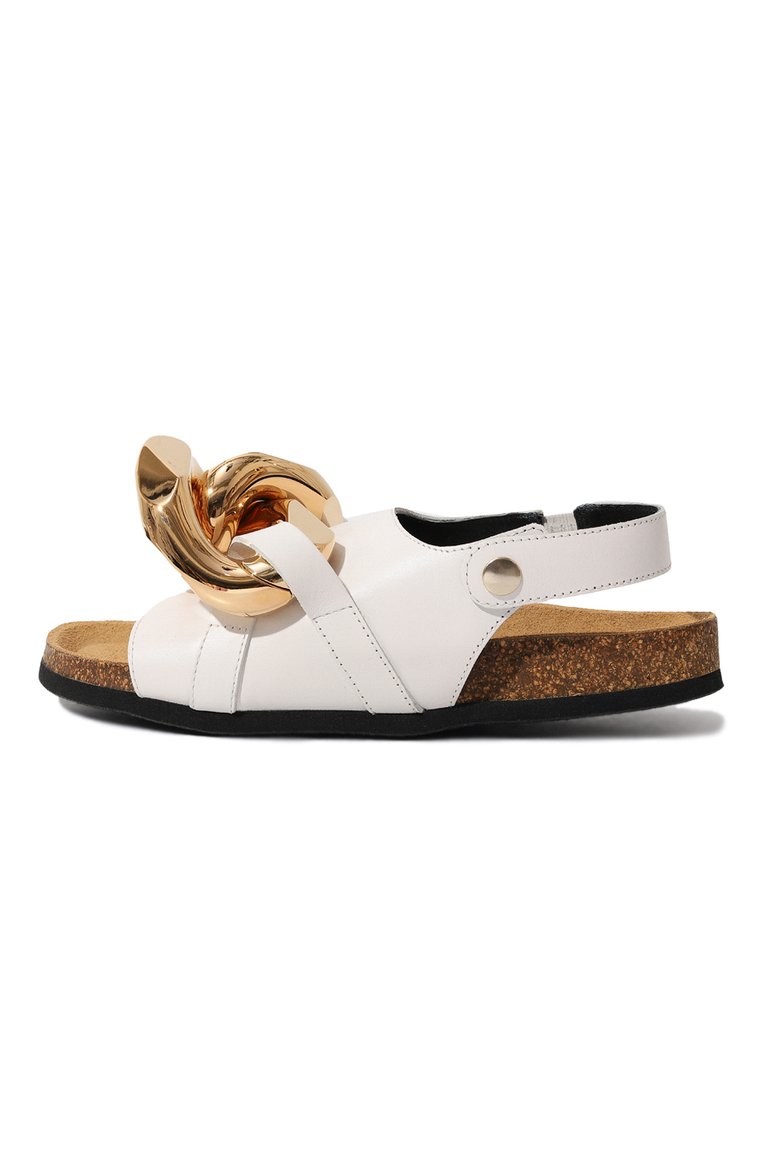 Кожаные сандалии chain JW ANDERSON, арт. ANW38004A 101J, фото 1