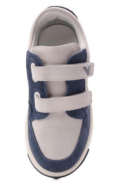 Кожаные кеды EMPORIO ARMANI, арт. XMX011/X0C10, фото 4