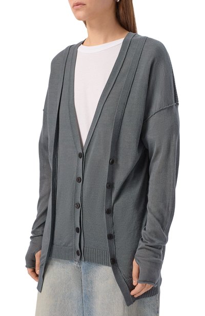 Кардиган из кашемира и шелка ISABEL BENENATO, арт. DK04F25, фото 4