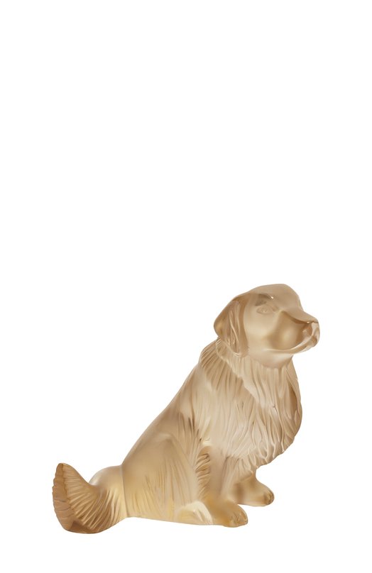 фото Скульптура golden retriever lalique