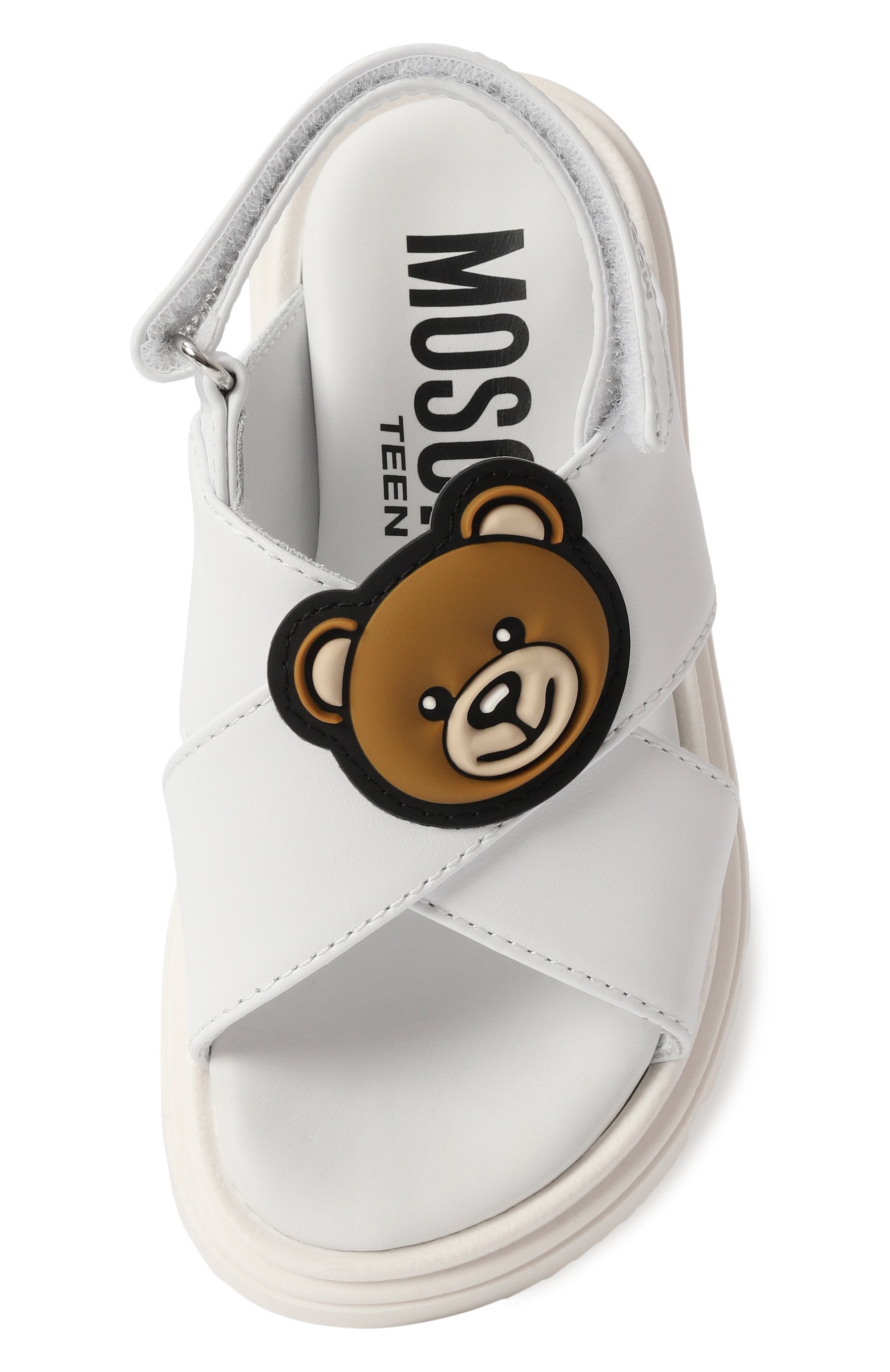 Кожаные сандалии MOSCHINO, арт. 80547/VAR1/24-27, фото 4